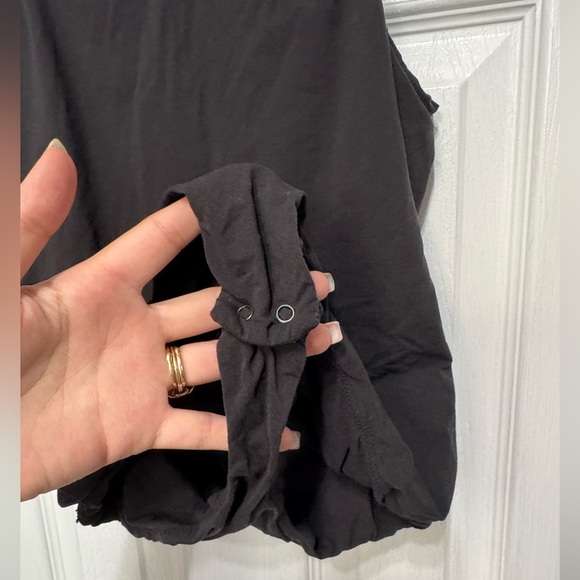 Skims Fits Everybody High Neck Bodysuit in Black Women’s Size Large - Picture 6 of 10